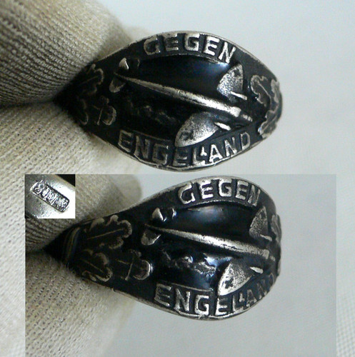 Anello tedesco ww2 - anello,