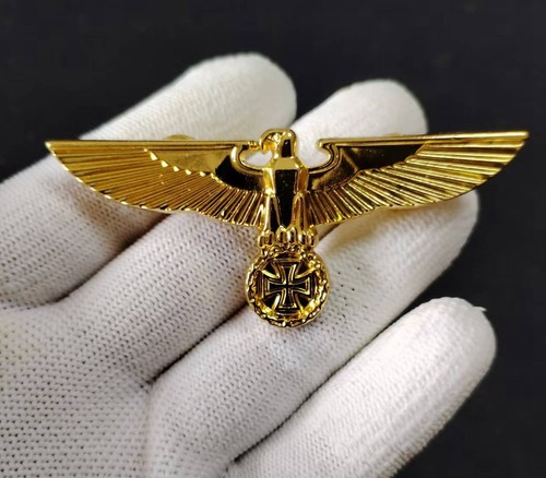 Ww2 german gold eagle iron - ww2,