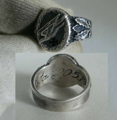 Anello tedesco ww2 wwii - tedesco,