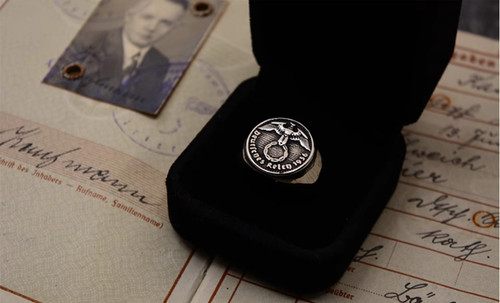 Wwii anello aquila tedesca - anello,