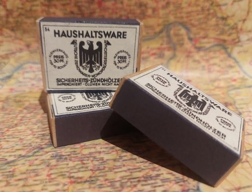 Ww2 german matchbox - german,